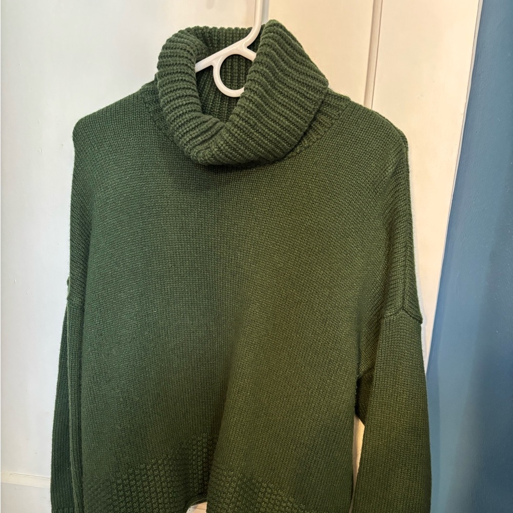 Forest Green Turtleneck from Madewell